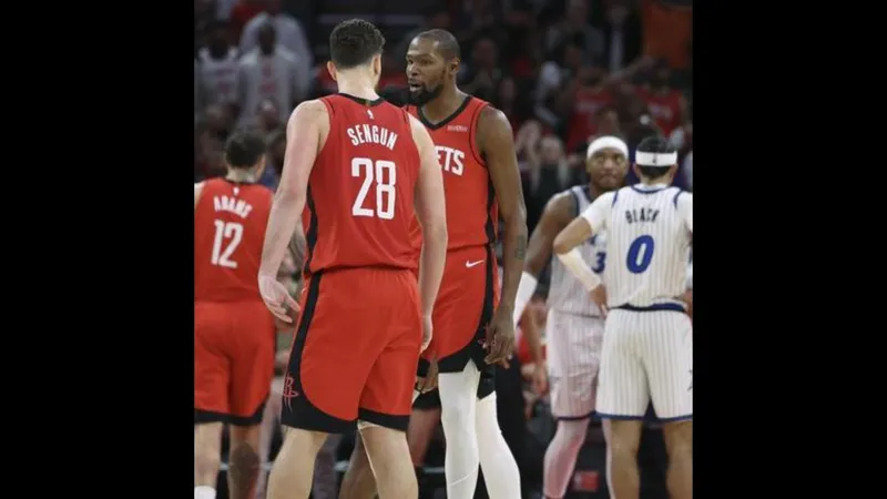 NBA｜杜蘭特40分死神降臨　謝潑德連砍三分　火箭113：108逆轉魔術