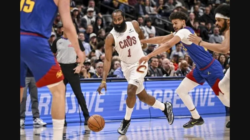 NBA｜哈登22+10+7關鍵三分騎士雙殺金米契爾32+10約基奇連3場三雙