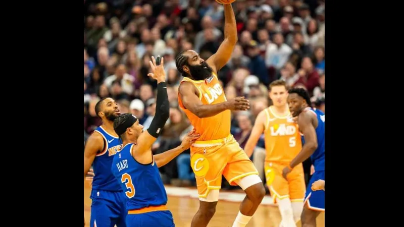 NBA｜第三節僅拿11分崩盤！騎士痛擊尼克　哈登、米契爾默契成無解武器