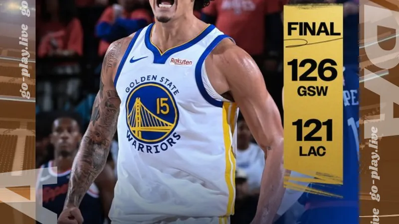 NBA｜Curry下半場接管比賽 勇士126比121逆轉快艇