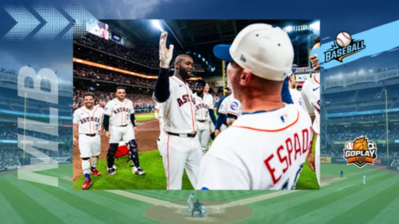 MLB ｜太空人10比8逆轉 光芒連勝止步