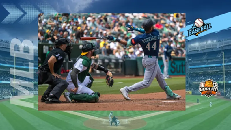 MLB｜水手橫掃運動家！羅德里格斯炸裂第10轟登頂美西