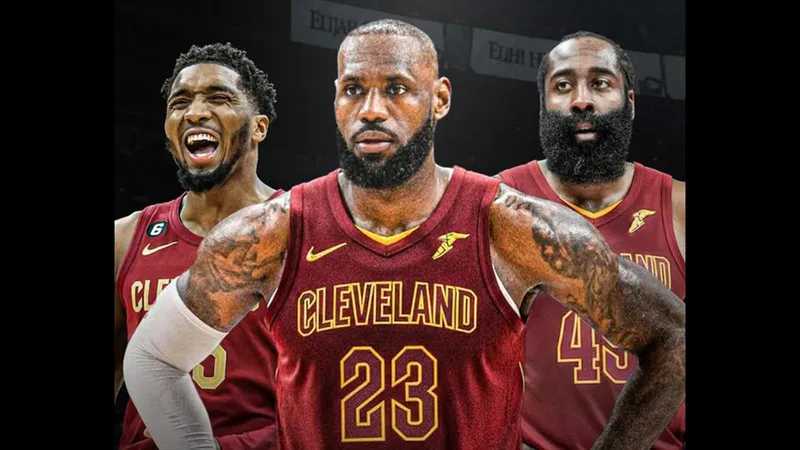 NBA｜宇宙騎要來了? 米切爾哈登今夏將招募詹姆斯：打造超豪華陣容衝冠