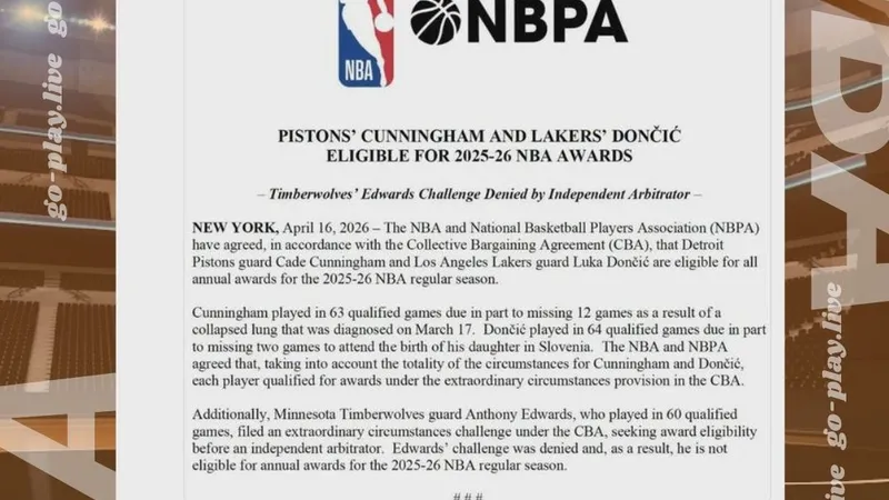 NBA｜NBA規則大轉彎？這兩人成功、他卻出局