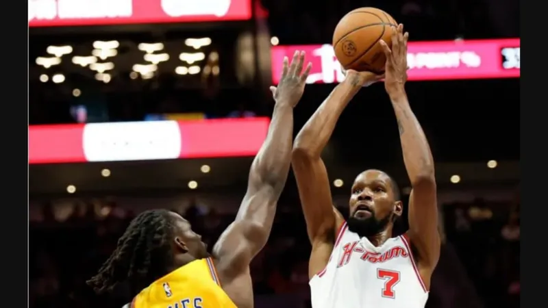 NBA｜死神降臨-杜蘭特末節接管比賽！火箭復仇黃蜂 105：101帶走勝利