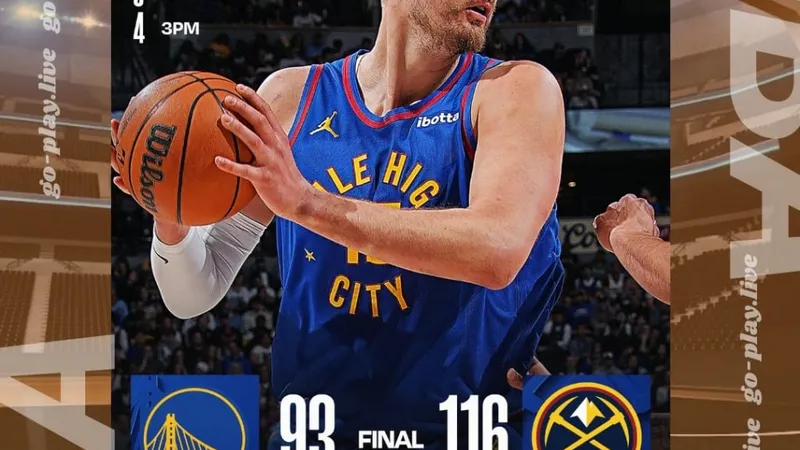 NBA｜一節決勝負！金塊第三節直接收比賽