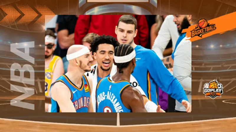 NBA｜雷霆全面壓制 SGA帶隊強勢聽牌