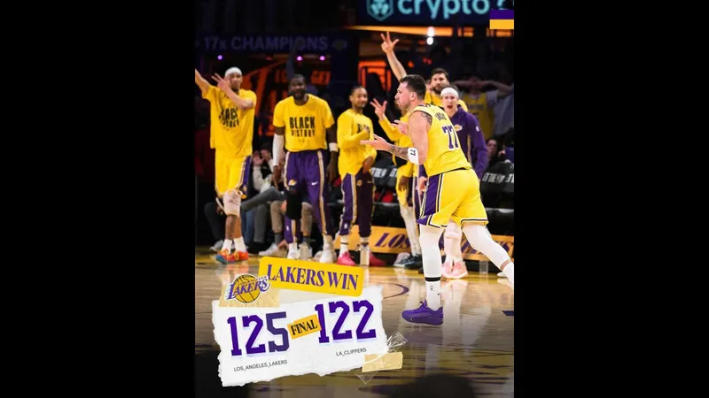 NBA｜東契奇38+11湖人險勝快艇  勒布朗13+11小卡31分傷退