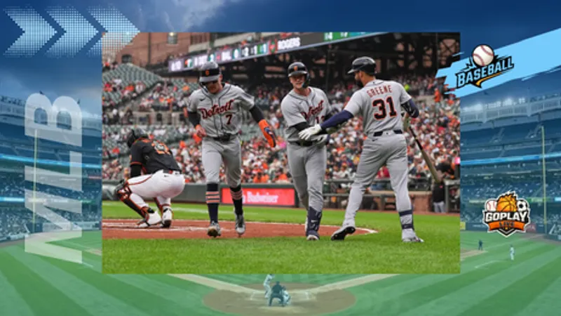 MLB｜Dillon Dingler首局兩分砲　助老虎擊退金鶯