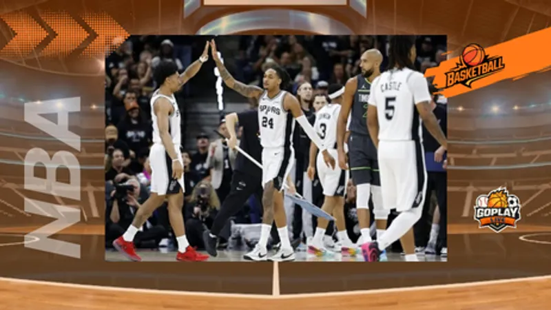 NBA｜馬刺狂勝38分扳平系列賽！溫班亞瑪、Castle聯手打爆灰狼