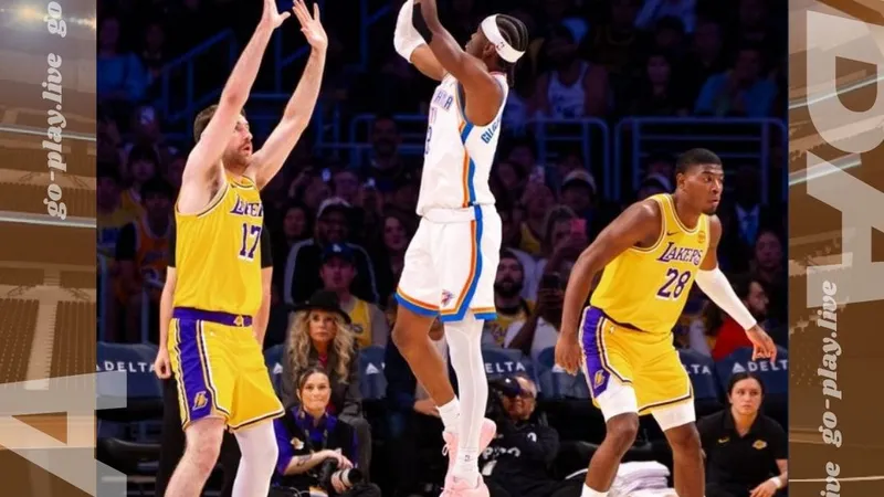 NBA｜湖人三巨頭缺陣，雷霆狂轟123分橫掃主場