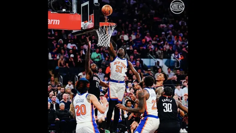 NBA｜18分領先化為烏有！杜蘭特30+6壓哨失手 火箭遭尼克驚天逆轉