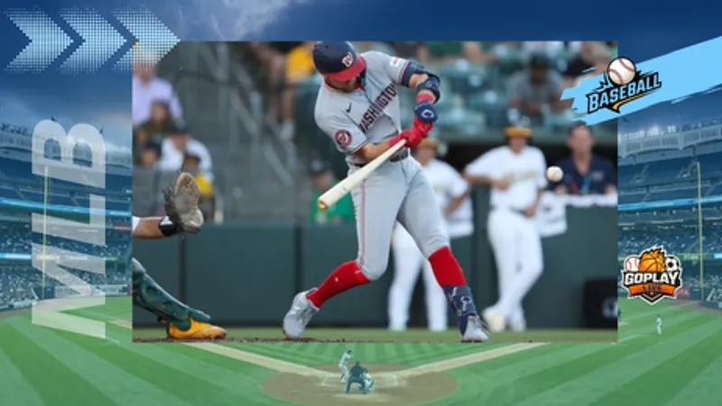 MLB ｜國民狂掃21安 23比4重創運動家