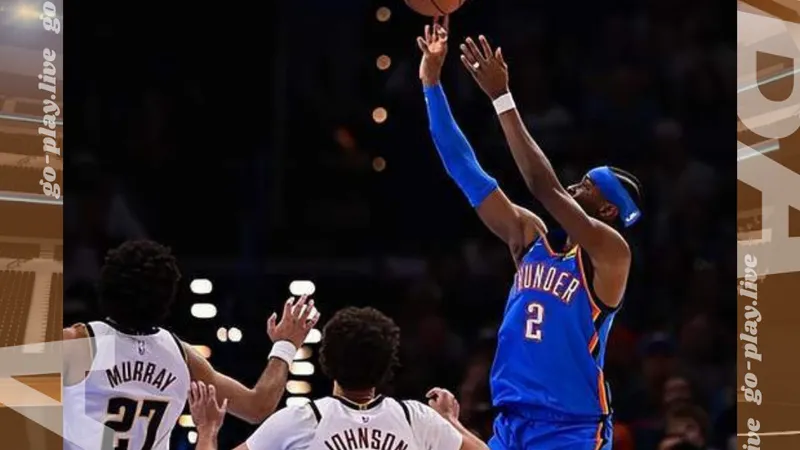NBA｜亞歷山大35+15關鍵三分準絕殺！雷霆129：126擊敗金塊　完成賽季三殺