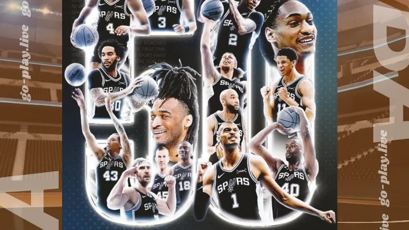 NBA｜50勝到手🔥馬刺險勝快艇 文班締造NBA唯一紀錄